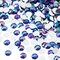 John Bead 6mm (SS28) Round Acrylic Flat Back Rhinestones, 1000pcs